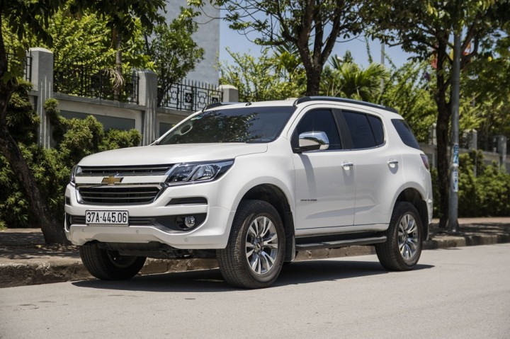 Chevrolet Trailblazer giam gia sap san